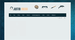 Desktop Screenshot of justingregg.com